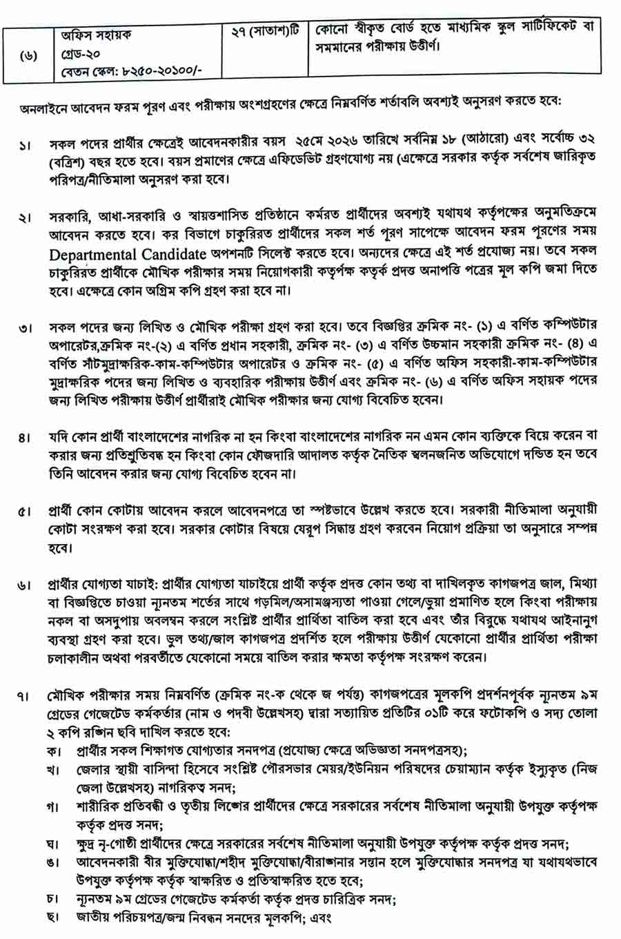 কর-অঞ্চল-যশোর-নিয়োগ-বিজ্ঞপ্তি-২০২৬-2