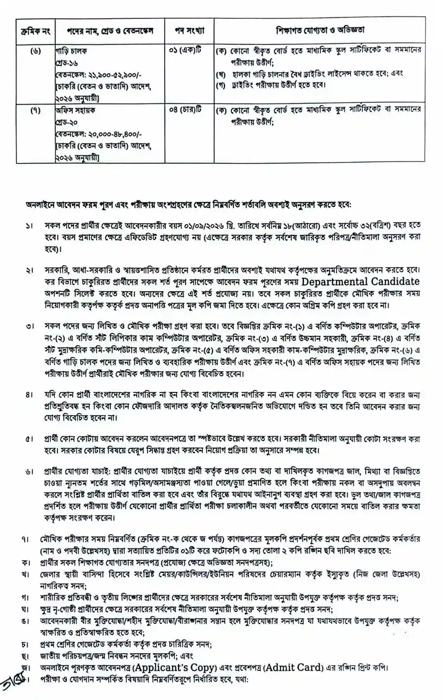 কর-অঞ্চল-১-ঢাকা-নিয়োগ-বিজ্ঞপ্তি-২০২৬-2