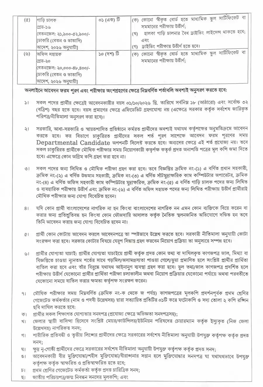 কর-অঞ্চল-৪-ঢাকা-নিয়োগ-বিজ্ঞপ্তি-২০২৬-2